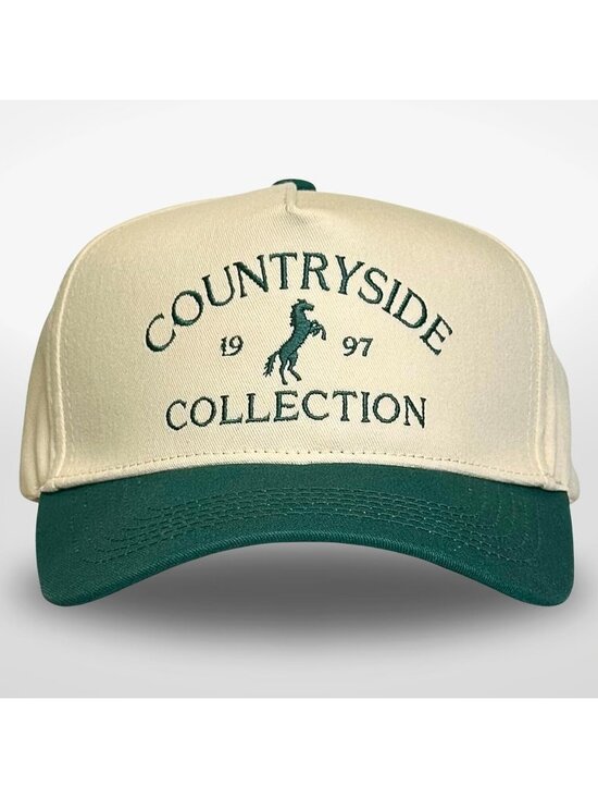 Unisex Green Cute Caps Cowgirls Cowboys Snapback Western Trucker Hat main image 5